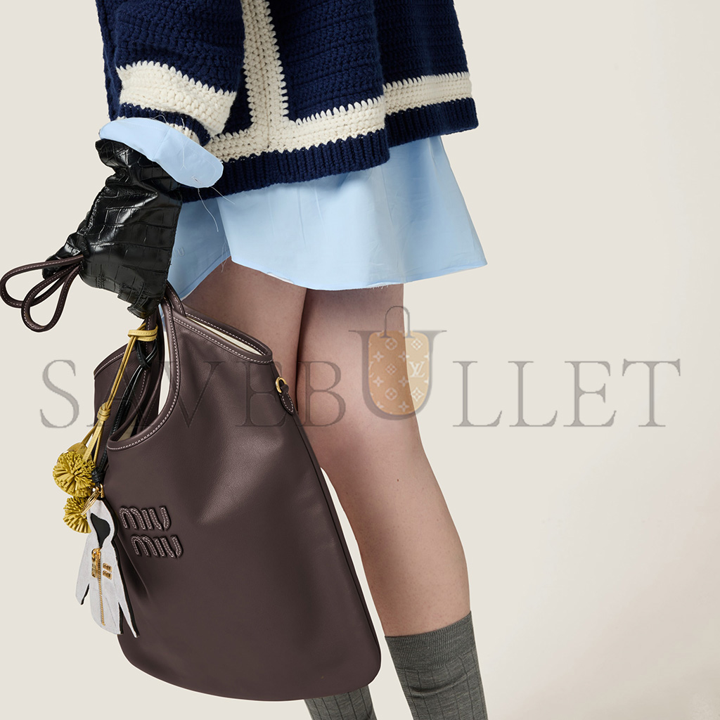 M1v M1v ivy leather bag 5bg231 (40*35cm)